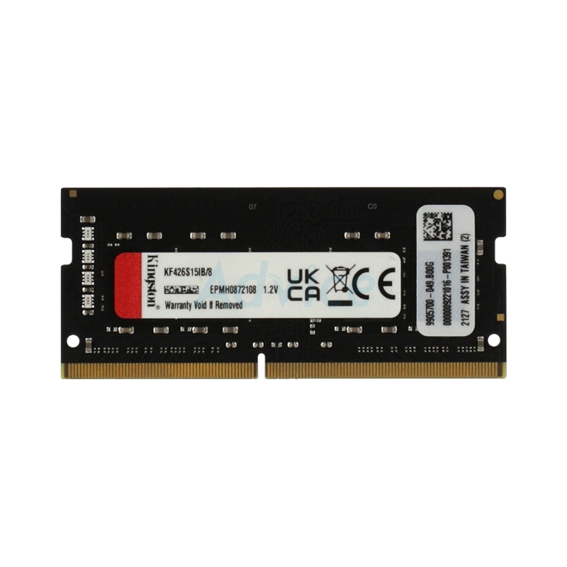 RAM Notebook 8GB DDR4 2666MHz Kingston Fury Impact KF426S15IB-8