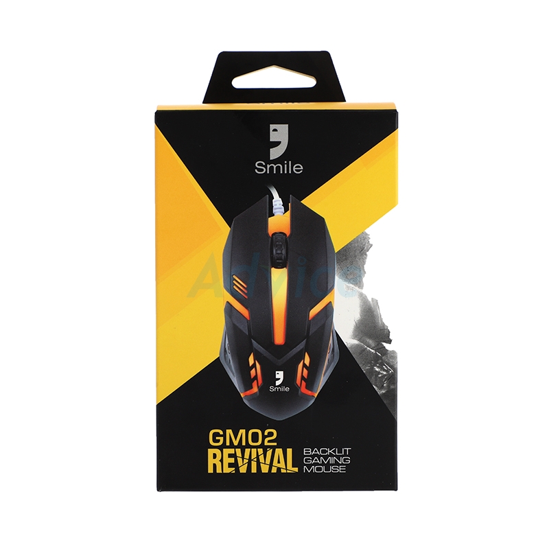 MOUSE SMILE GM02 BLACK