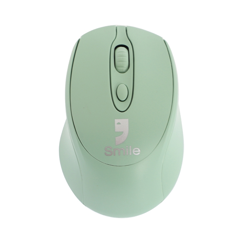 WIRELESS MOUSE SMILE (WH003) GREEN