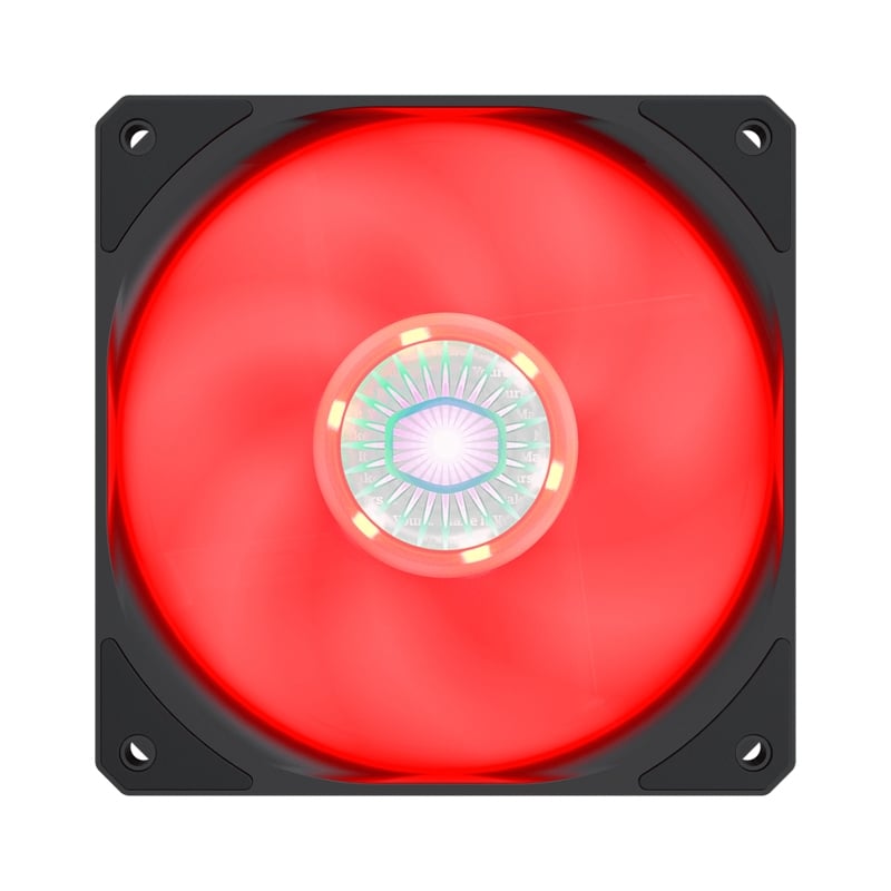 FAN CASE 12CM COOLER MASTER SICKLEFLOW (RED LED,MFX-B2DN-18NPR-R1)