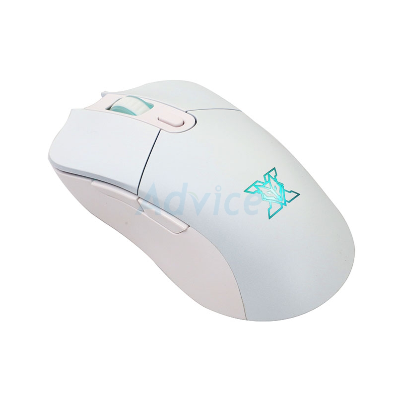 MOUSE WIRELESS NUBWO-X ARCADIA X55 WHITE (เมาส์ไร้สาย)