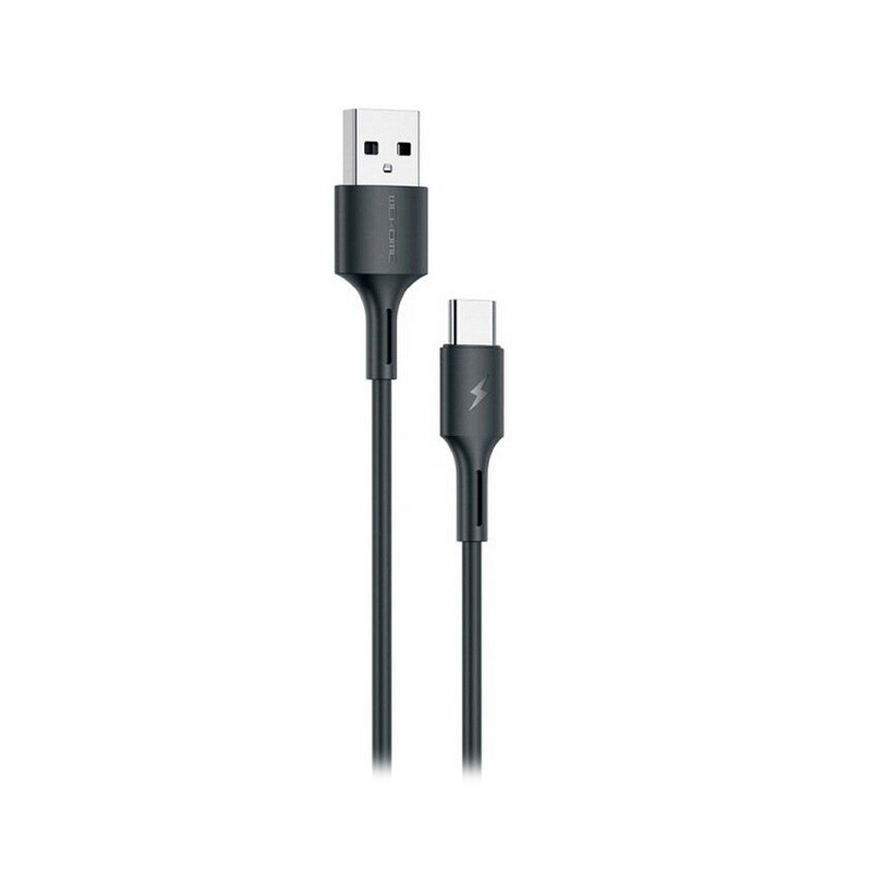 1M Cable USB To Type-C WK (WDC-136) Black