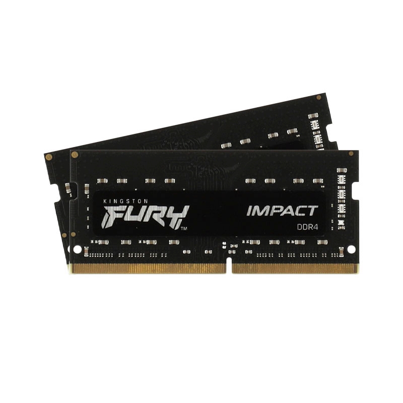 RAM DDR4(3200, NB) 16GB (8GBX2) KINGSTON FURY IMPACT (KF432S20IBK2/16)