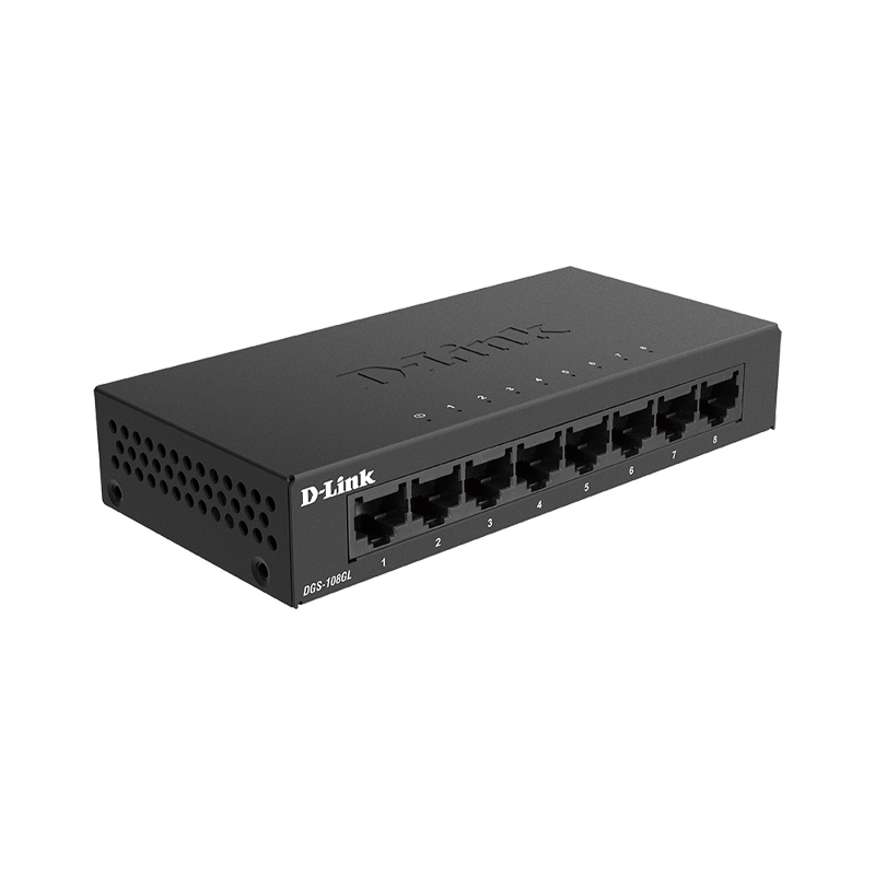 Gigabit Switching Hub 8 Port D-LINK DGS-108GL (5'')