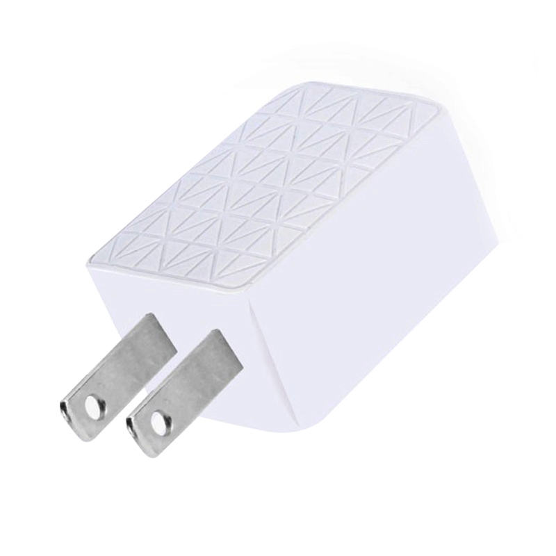 Adapter 2 Ports USB Charger ASAKI (12W/A-5H) White