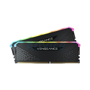 RAM DDR4(3200) 16GB (8GBX2) CORSAIR VENGEANCE RGB RS BLACK (CMG16GX4M2E3200C16)