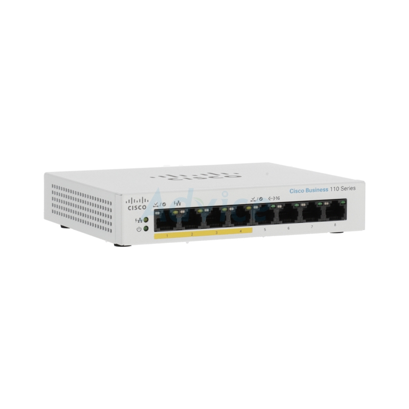 Gigabit Switching Hub CISCO (CBS110-8PP-D-EU) 8 Port (4 Port PoE