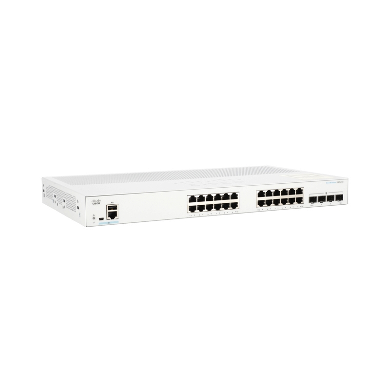 Gigabit Switching Hub 24 Port CISCO CBS350-24T-4G-EU (17'',+ 4 SFP)