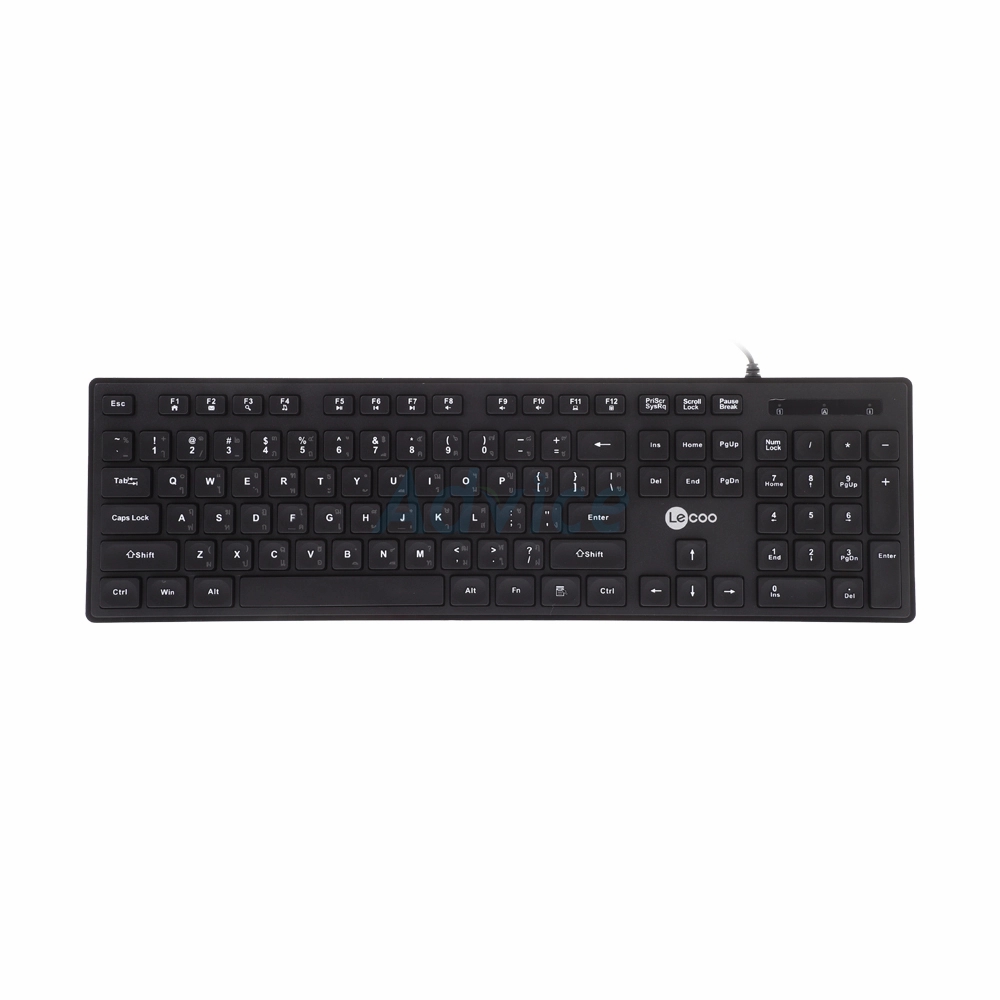 USB Keyboard LECOO (KB102) Black by LENOVO