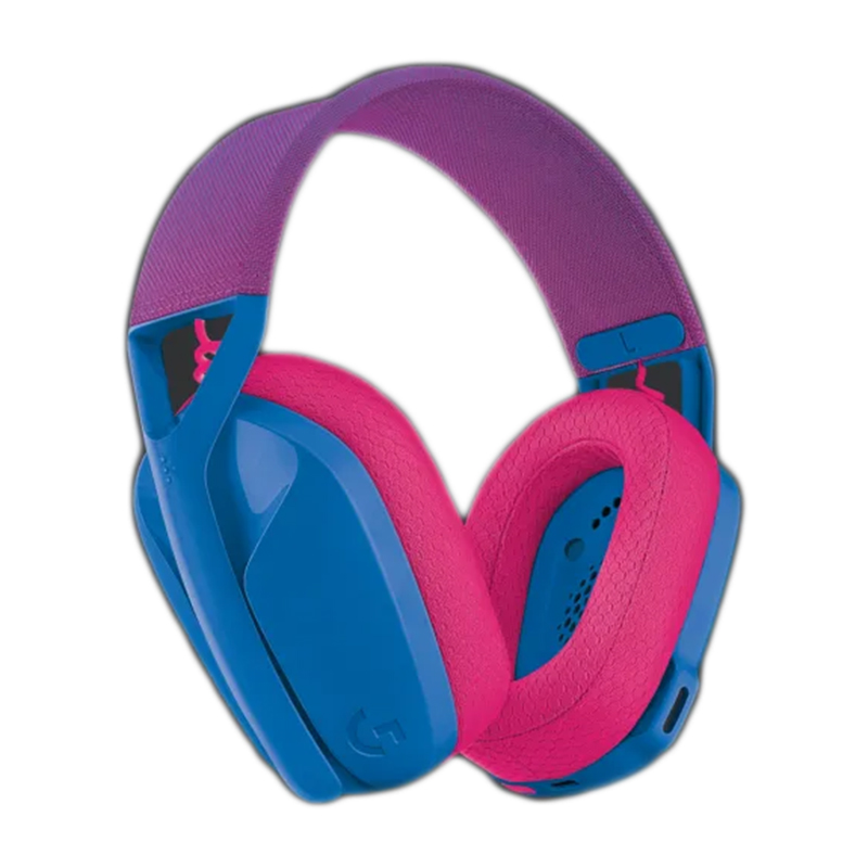 HEADSET WIRELESS LOGITECH G435 LIGHTSPEED ALICE BLUE RASPBERRY (BLUETOOTH)