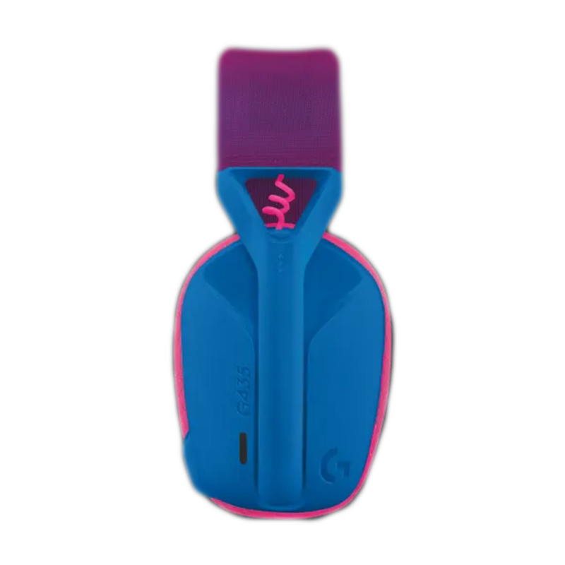 HEADSET WIRELESS LOGITECH G435 LIGHTSPEED ALICE BLUE RASPBERRY (BLUETOOTH)