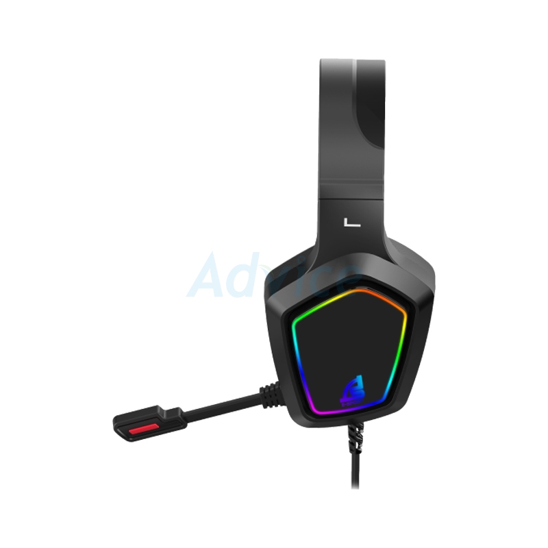 HEADSET SIGNO E-SPORT HP-832 STRIKER RGB BLACK (7.1)