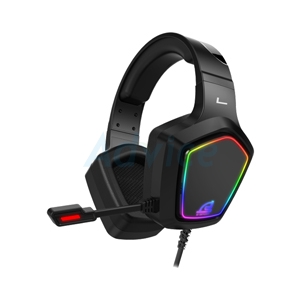 HEADSET SIGNO E-SPORT HP-832 STRIKER RGB BLACK (7.1)