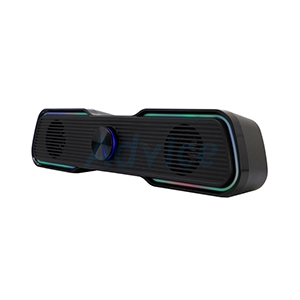 (1.0) ลำโพง AULA SOUNDBAR (N-169B) RGB BLACK