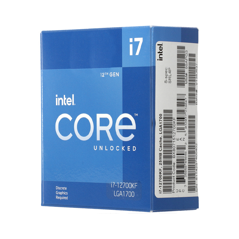 CPU INTEL CORE I7-12700KF LGA 1700
