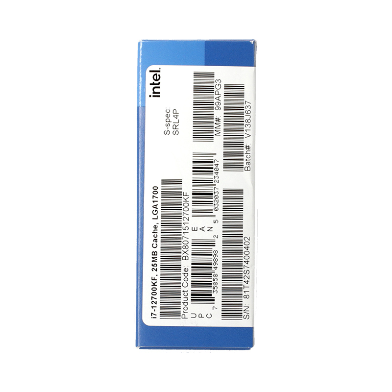 CPU INTEL CORE I7-12700KF LGA 1700