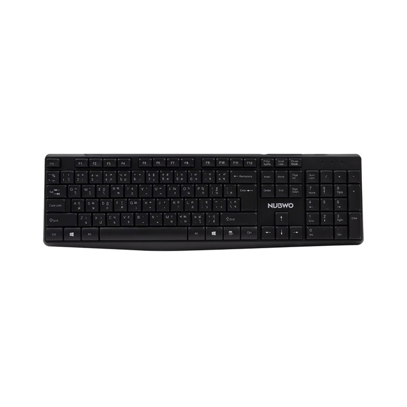 USB Keyboard NUBWO (NK-039 BUSINESS) Black