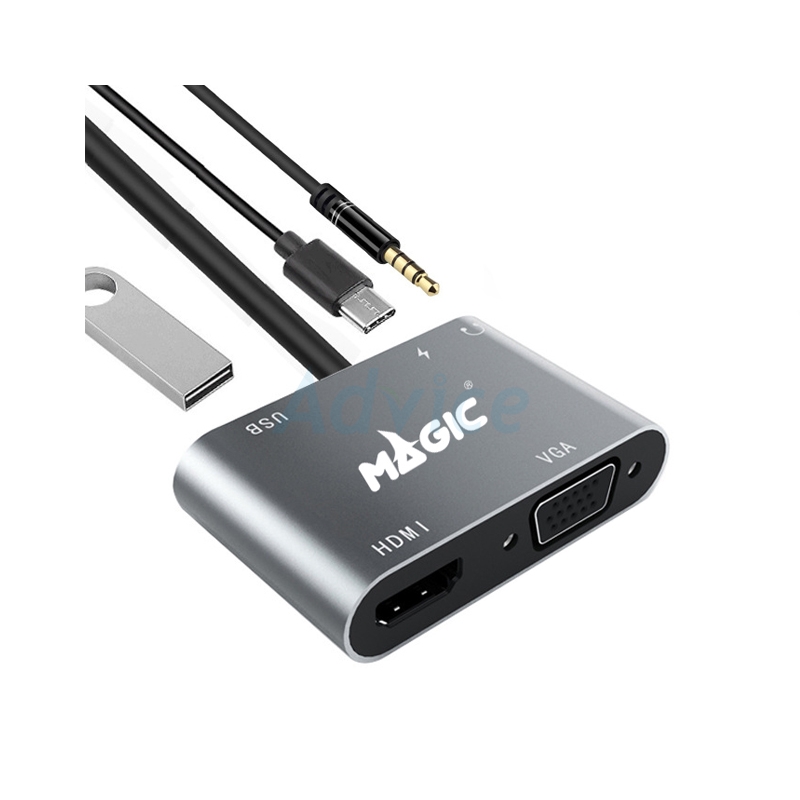 Converter Type-C 5 in1 MAGICTECH (HC-11)