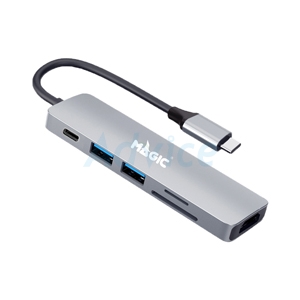 Converter Type-C 6 in 1 MAGICTECH (HC-13C)