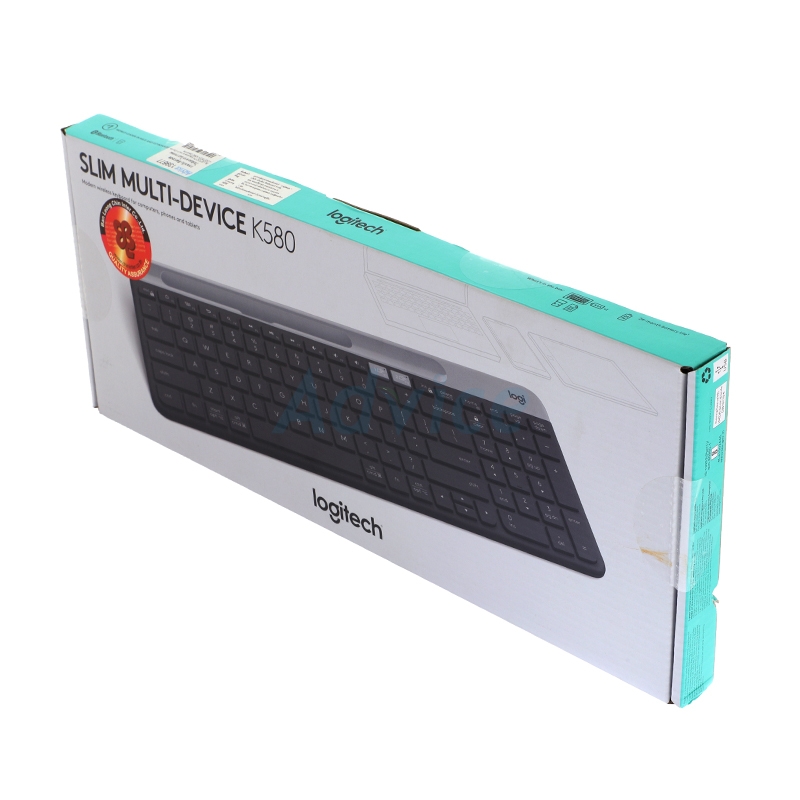 KEYBOARD WIRELESS LOGITECH K580 GRAPHITE (BLUETOOTH EN)