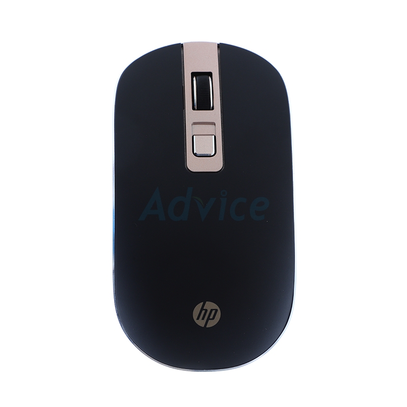 WIRELESS MOUSE HP (S4000-SILENT) BLACK/GOLD
