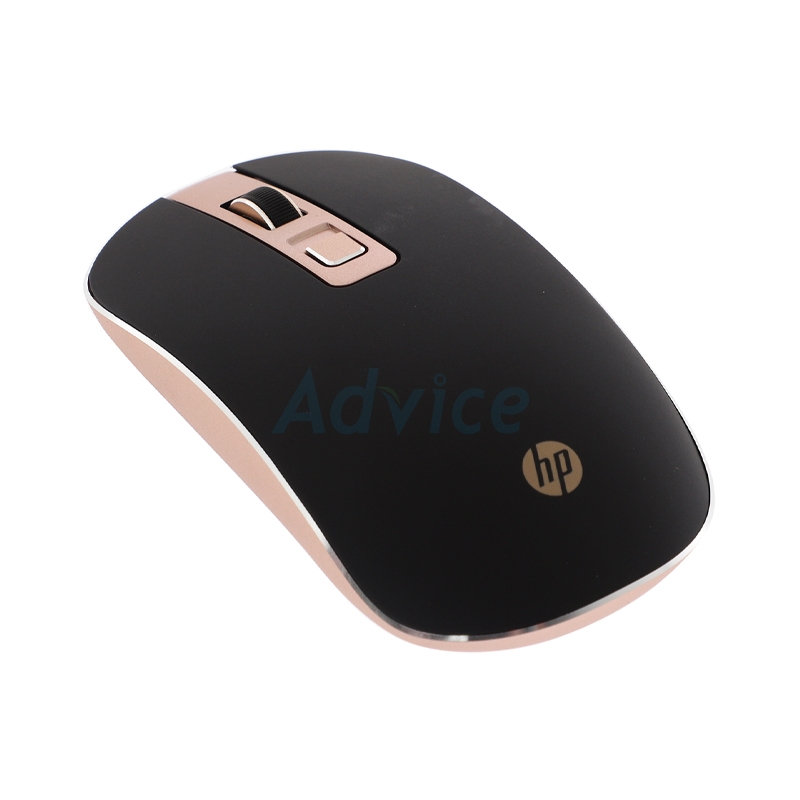 WIRELESS MOUSE HP (S4000-SILENT) BLACK/GOLD