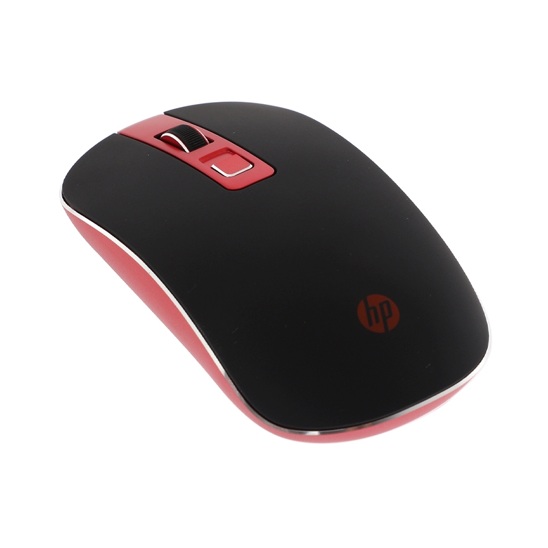 WIRELESS MOUSE HP (S4000-SILENT) BLACK/RED