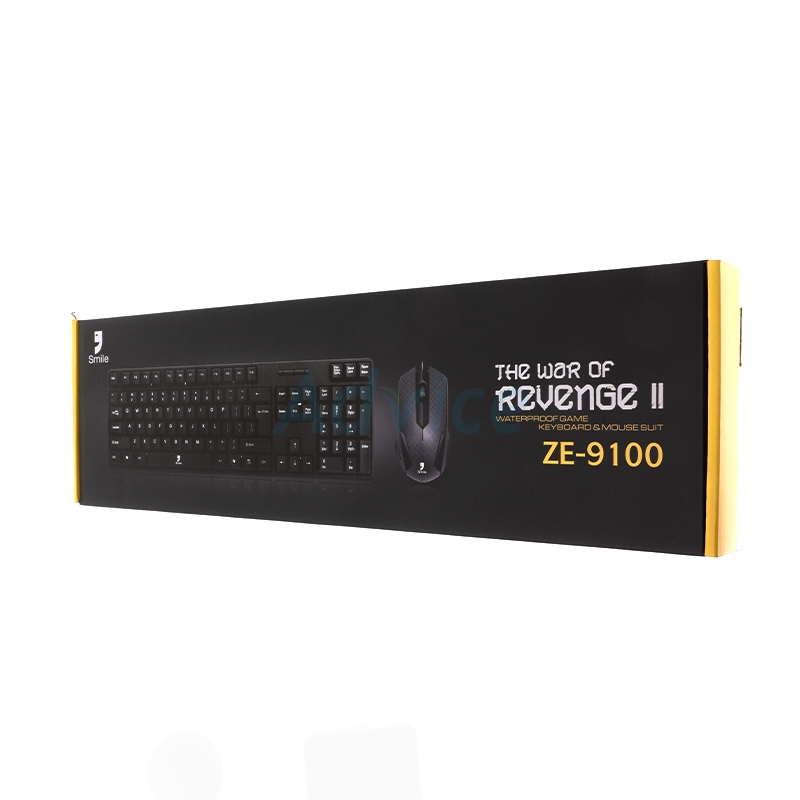 COMBO SET SMILE ZE9100 BLACK