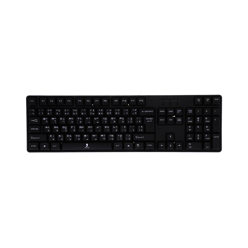 USB Keyboard SMILE (ZE-940) Black