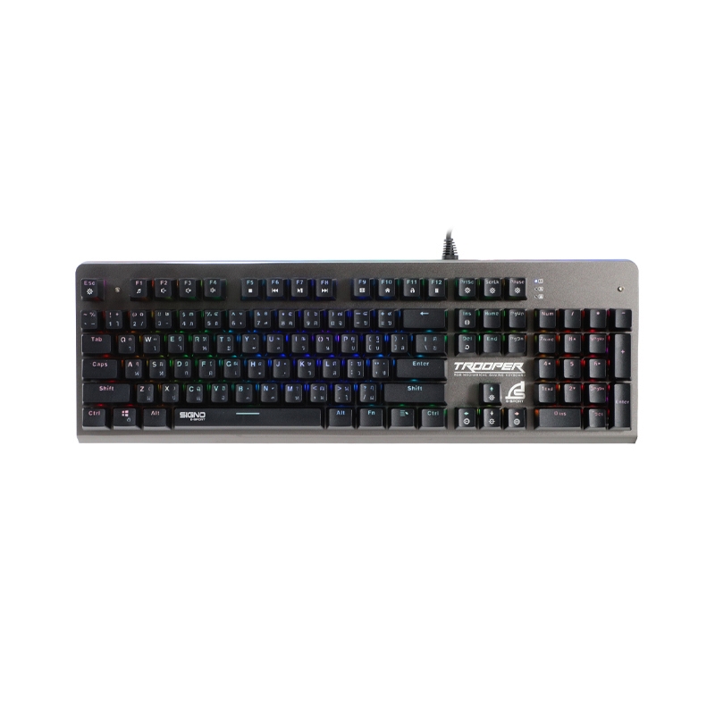 KEYBOARD SIGNO E-SPORT KB-771 TROOPER (RED-SWITCH)