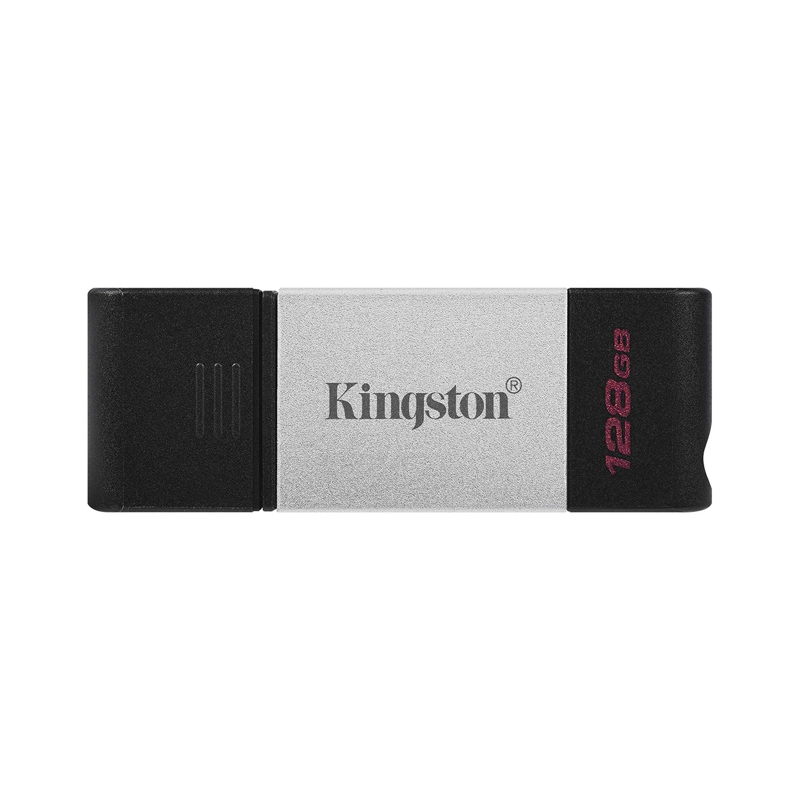 128GB Flash Drive KINGSTON DATA TRAVELER (DT80) Type-C Black