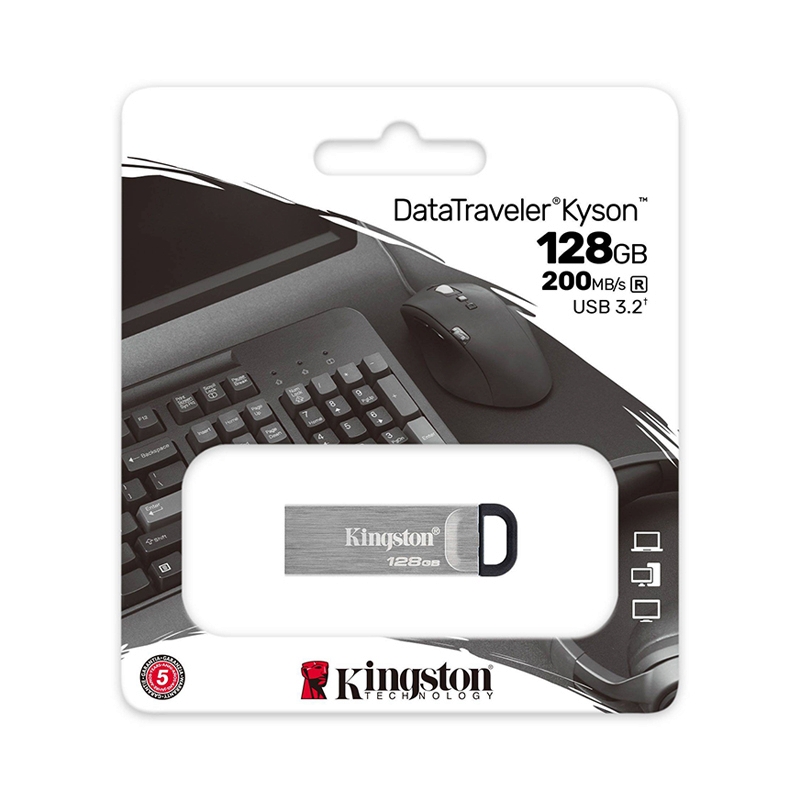 128GB Flash Drive KINGSTON DATA TRAVELER KYSON DTKN USB 3.2