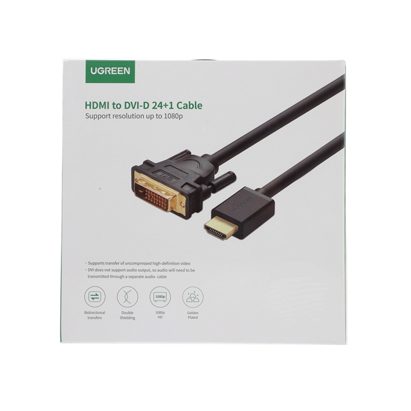 Cable Display DVI 24+1 TO HDMI (3M) UGREEN 10136