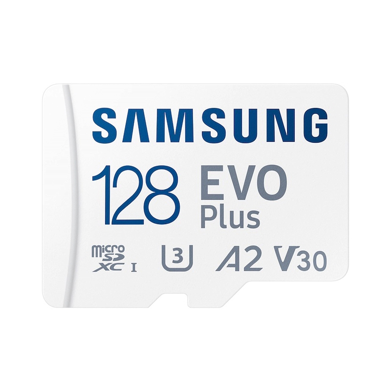 128GB Micro SD Card SAMSUNG Evo Plus MC128KA (U3 130MB/s,)