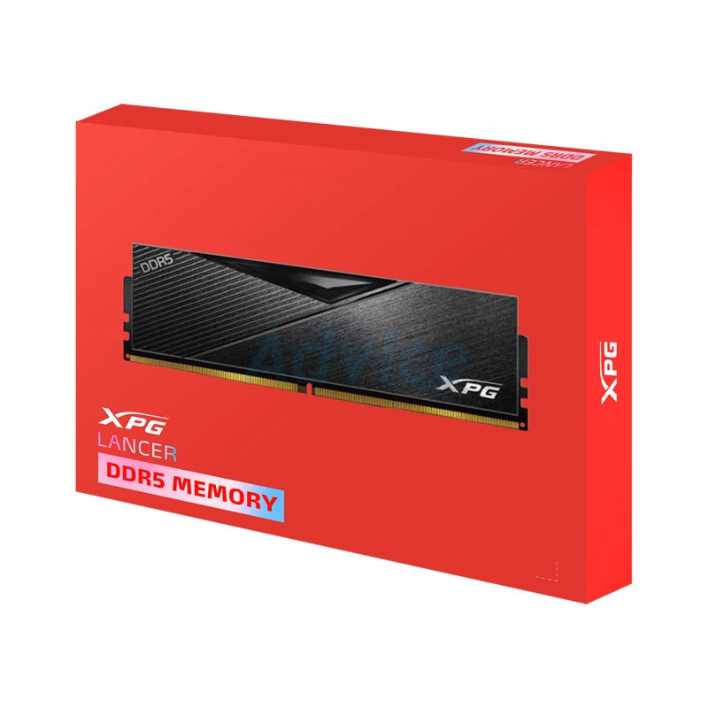 RAM DDR5(5200) 32GB (16GBX2) ADATA LANCER BLACK (AX5U5200C3816G