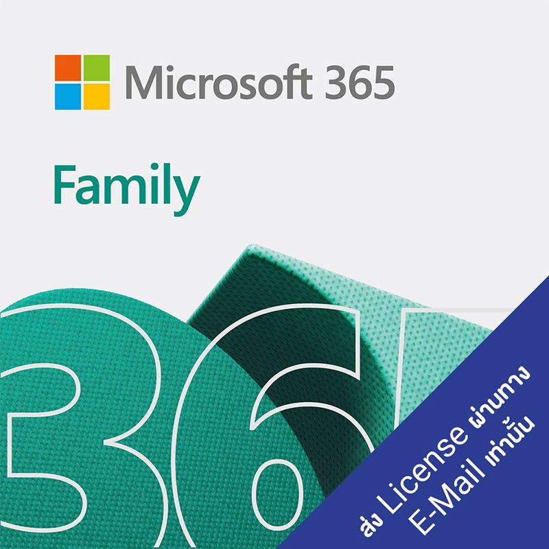 (ESD) MICROSOFT OFFICE 365 FAMILY (1 LICENSE, DOWNLOAD) 6GQ-00083
