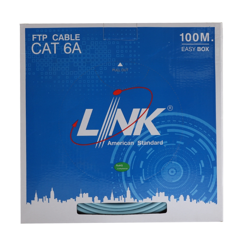 CAT6A F/UTP Cable (100m/Box) LINK (US-9266LSZH-1)