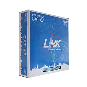สายแลน CAT6A F/UTP (100m/Box) LINK (US-9266LSZH-1)