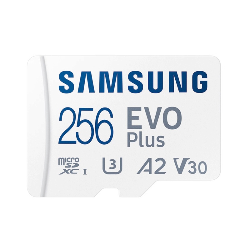 256GB Micro SD Card SAMSUNG Evo Plus MC256KA (U3 130MB/s,)