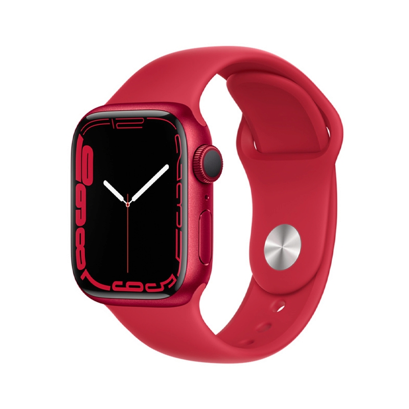APPLE WATCH SERIES 7 (41MM/RED ALUMINIUM CASE/RED SPORT BAND)