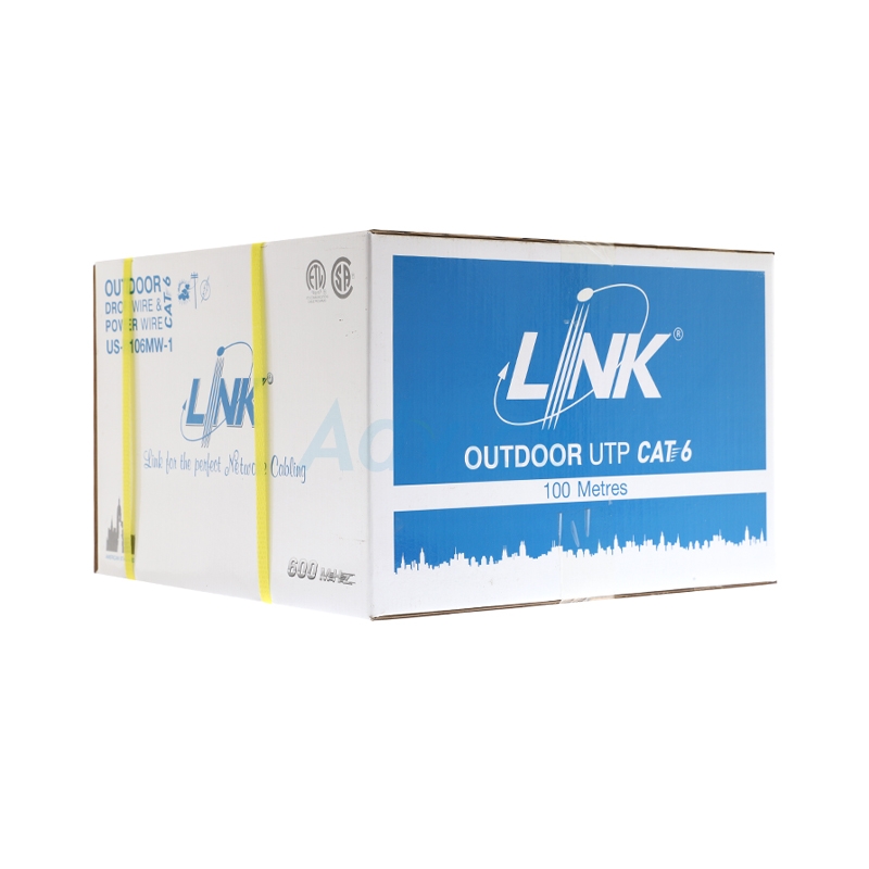 CAT6 UTP Cable (100m./Box) LINK (US-9106MW-1)