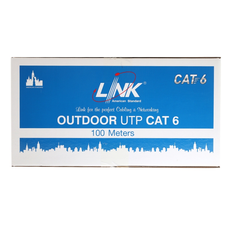CAT6 UTP Cable (100m./Box) LINK (US-9106MD-1) Outdoor Sling