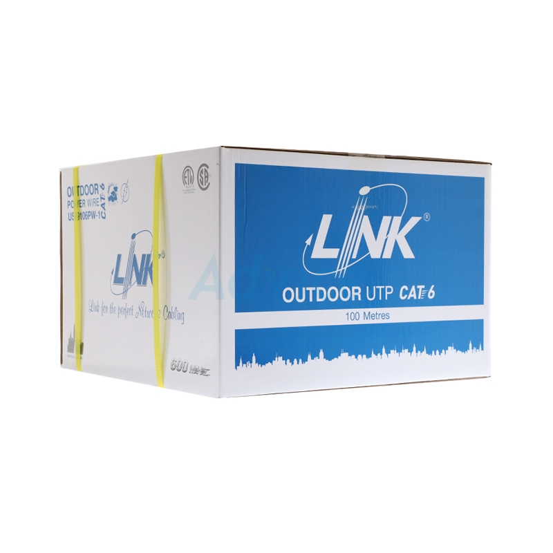 CAT6 UTP Cable (100m./Box) LINK (US-9106PW-1)