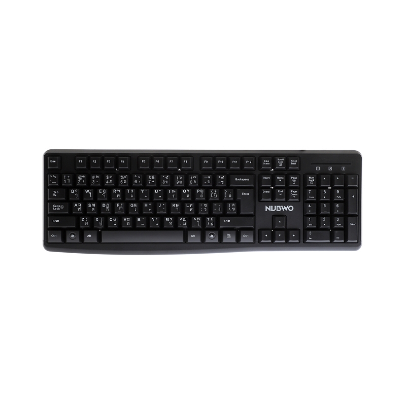 USB Keyboard NUBWO (NK-24 AVALON) Black