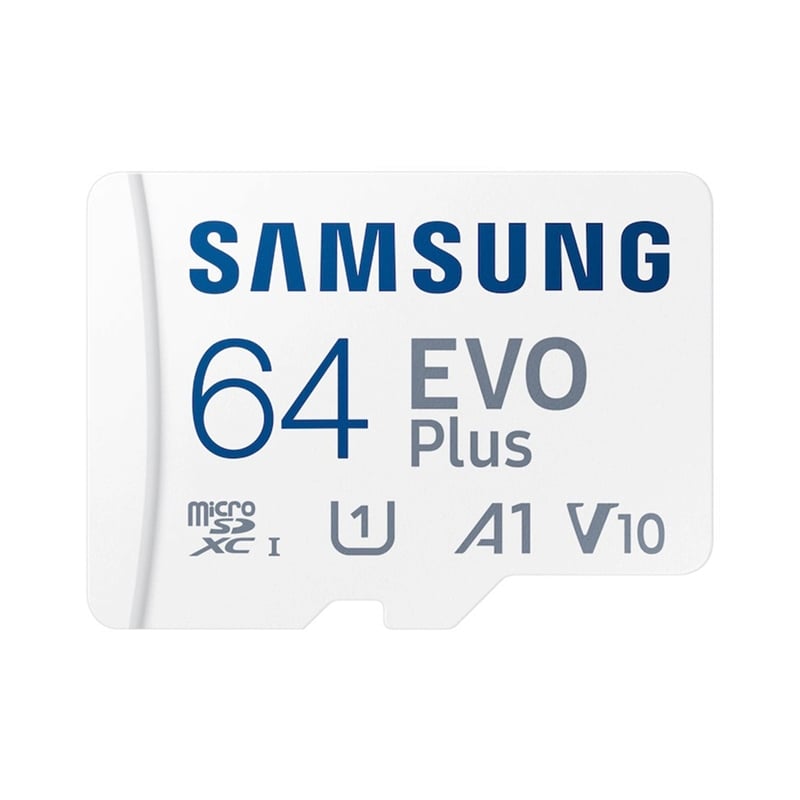 64GB Micro SD Card SAMSUNG Evo Plus MC64KA (130MB/s,)