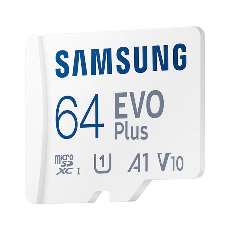 64GB Micro SD Card SAMSUNG Evo Plus MC64KA (130MB/s,)