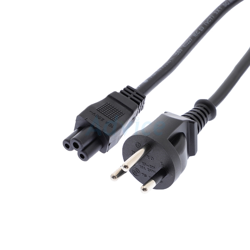 Cable POWER AC 3 รูกลม (1.8M) POWERMAX (มอก.)