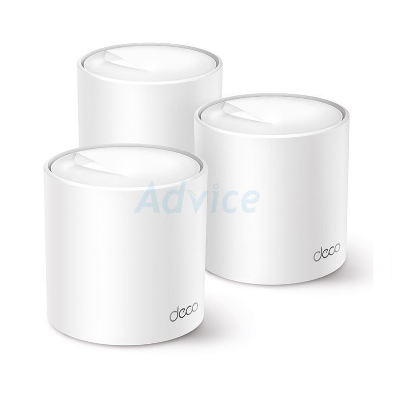 Whole-Home Mesh TP-LINK (Deco X50) Wireless AX3000 Dual Band WI-FI 6 (Pack 3)