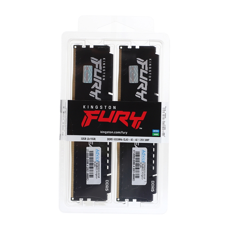 RAM DDR5(6000) 32GB (16GBX2) KINGSTON FURY BEAST(KF560C40BBK2/32)