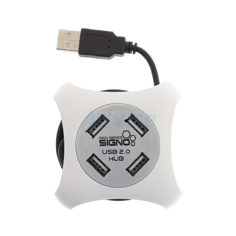 USB HUB 4P 'SIGNO' HB-157W White